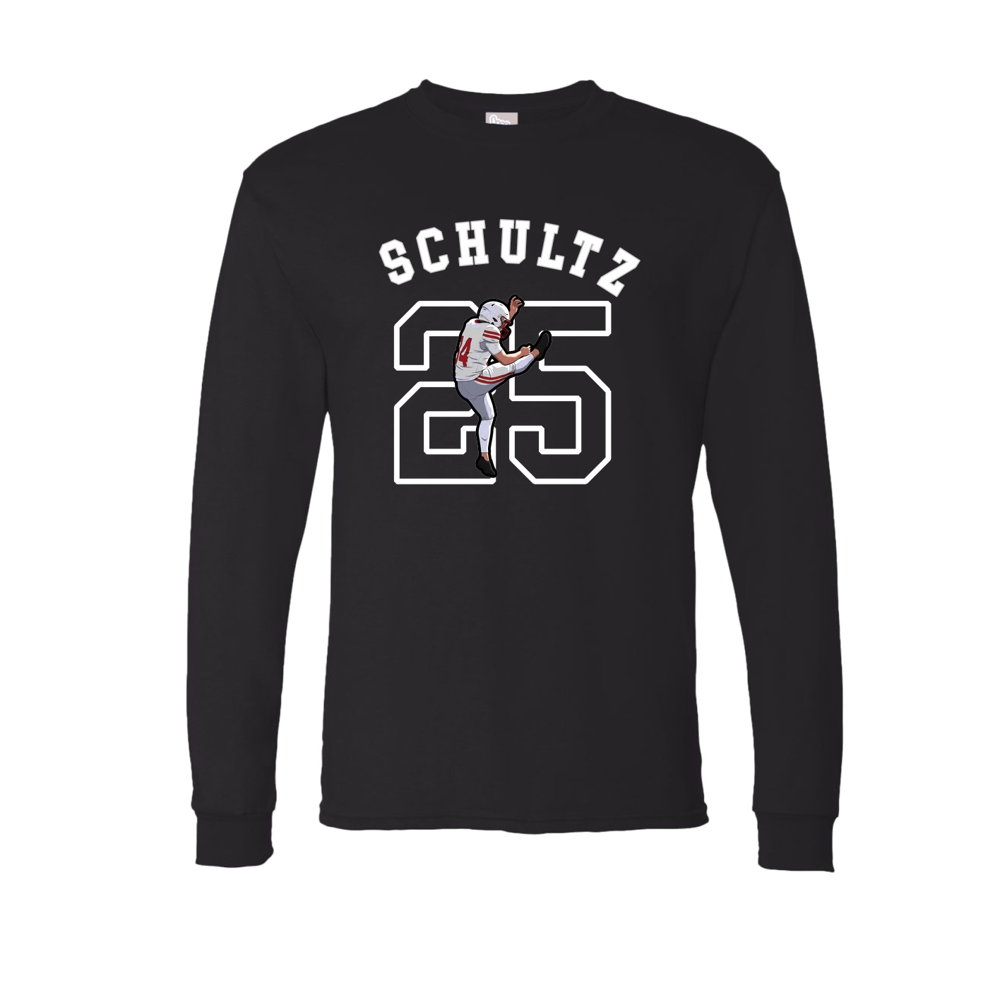 Long Sleeve Tee — Shirsey Arch in Black