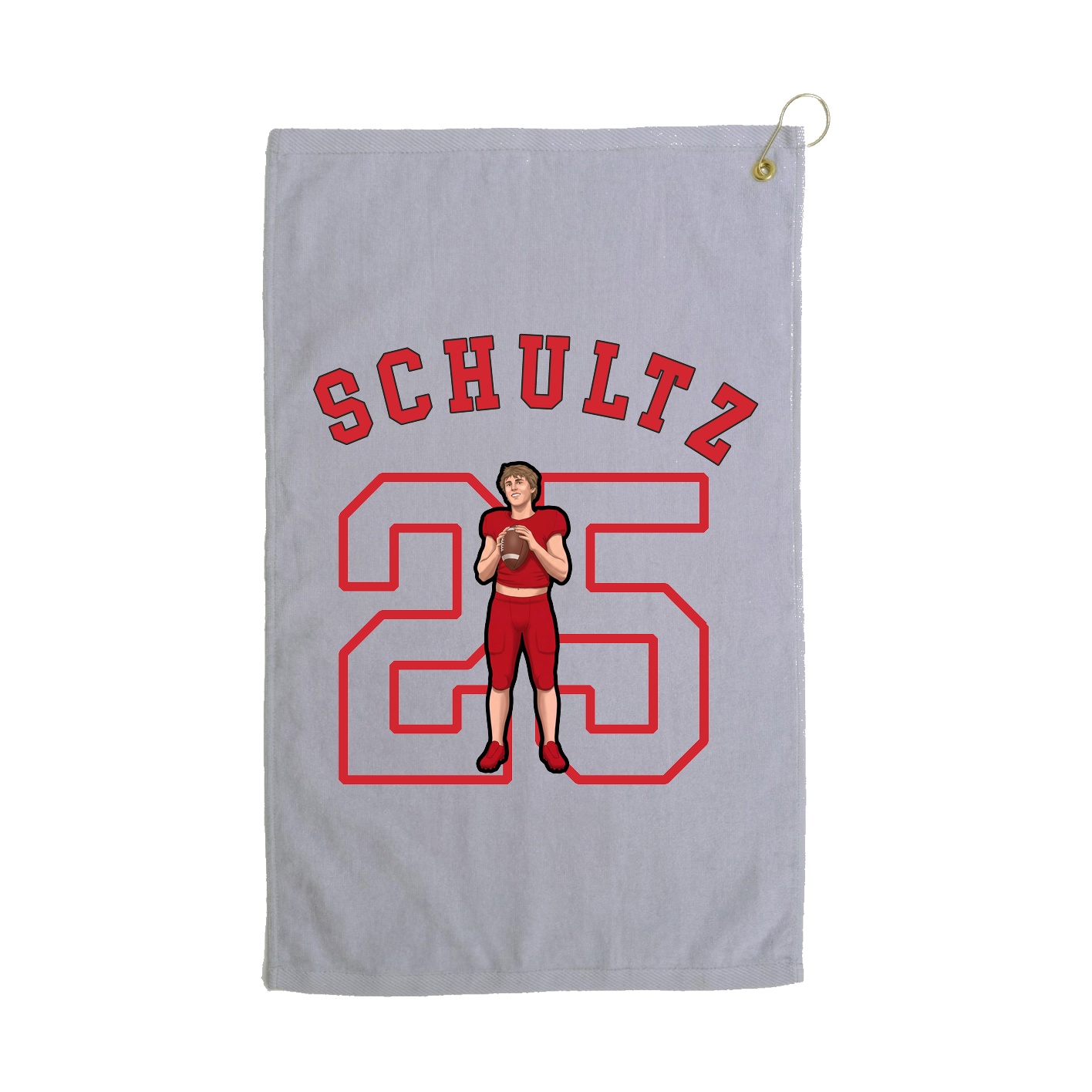 Golf Towel — Shirsey Arch in Grey