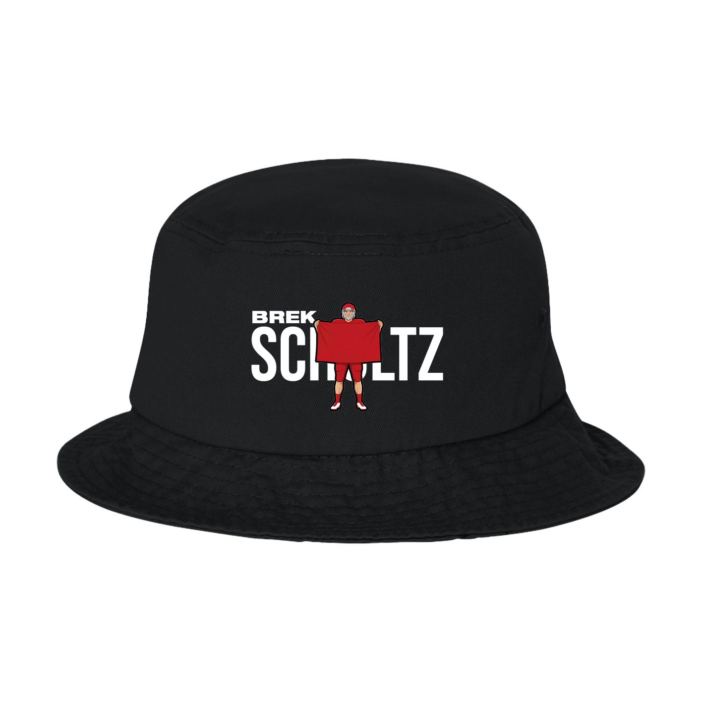 Bucket Cap — Player Name in Black