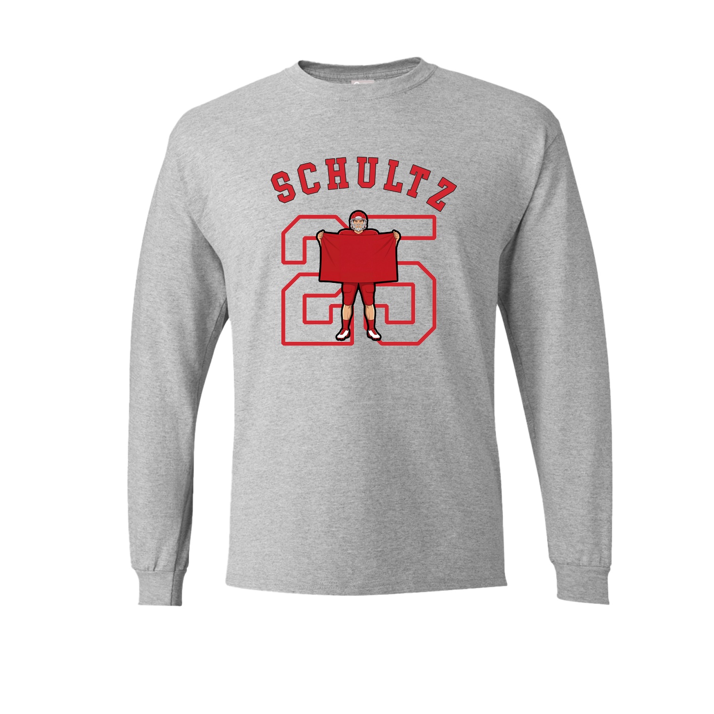 Long Sleeve Tee — Shirsey Arch in Grey
