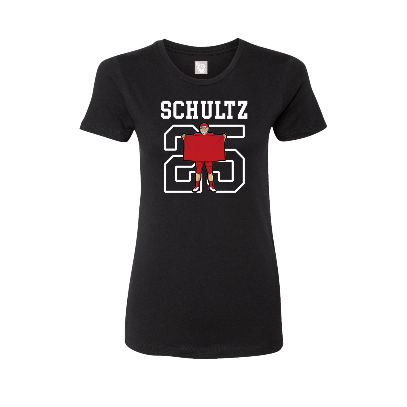 Fitted Women's Tee — Shirsey in Black