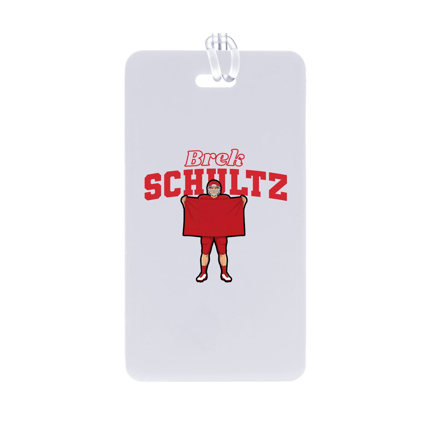 Bag Tag — Name Arch in Classic
