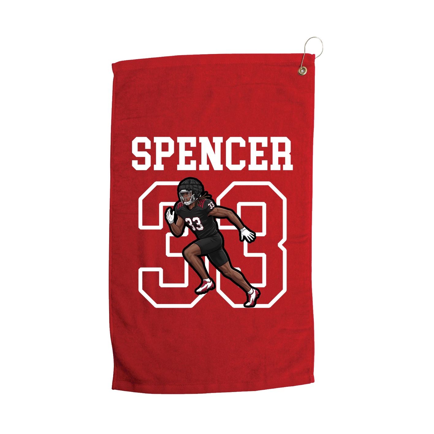 Golf Towel — Shirsey in Red