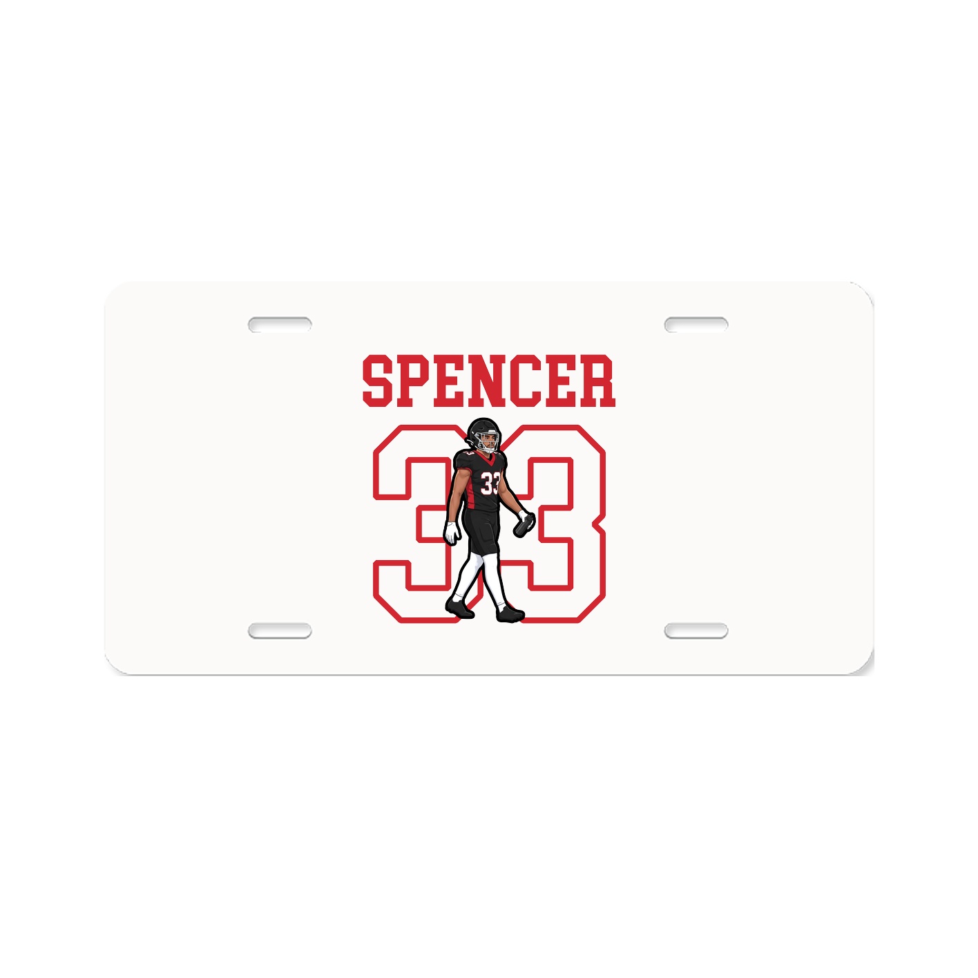 License Plate — Shirsey in Classic