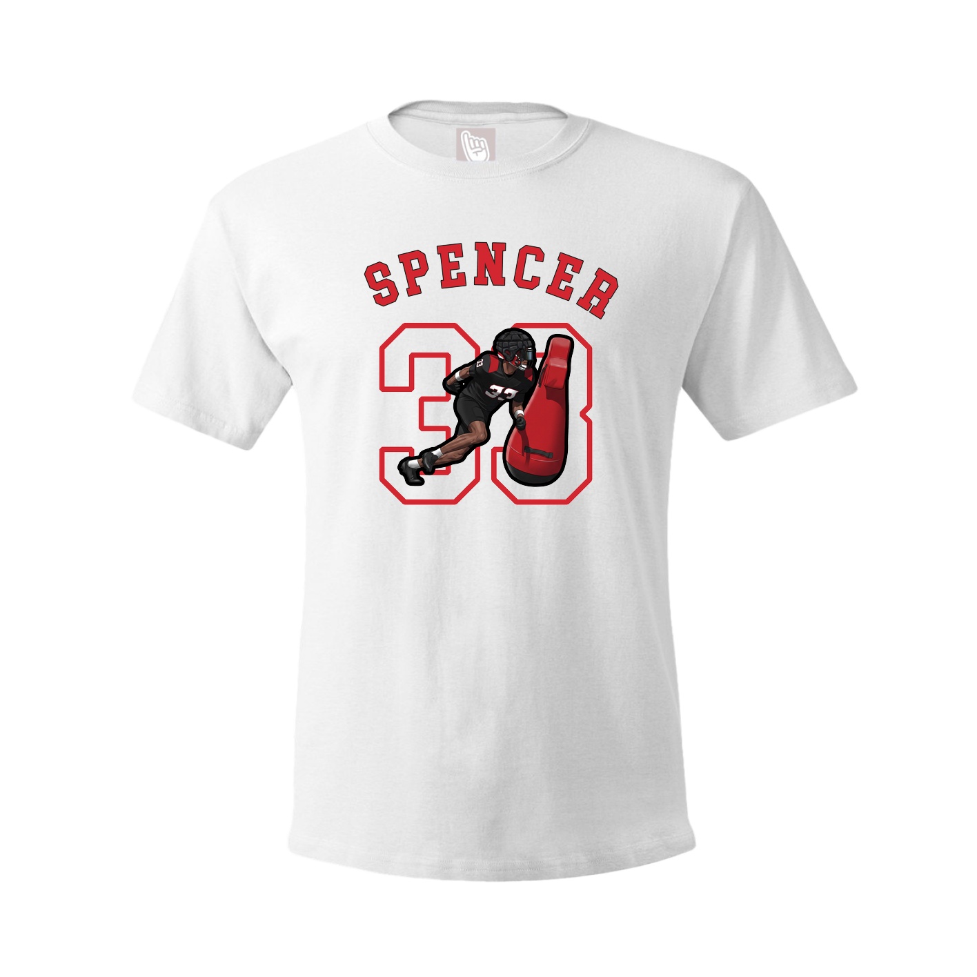 Tee — Shirsey Arch in White