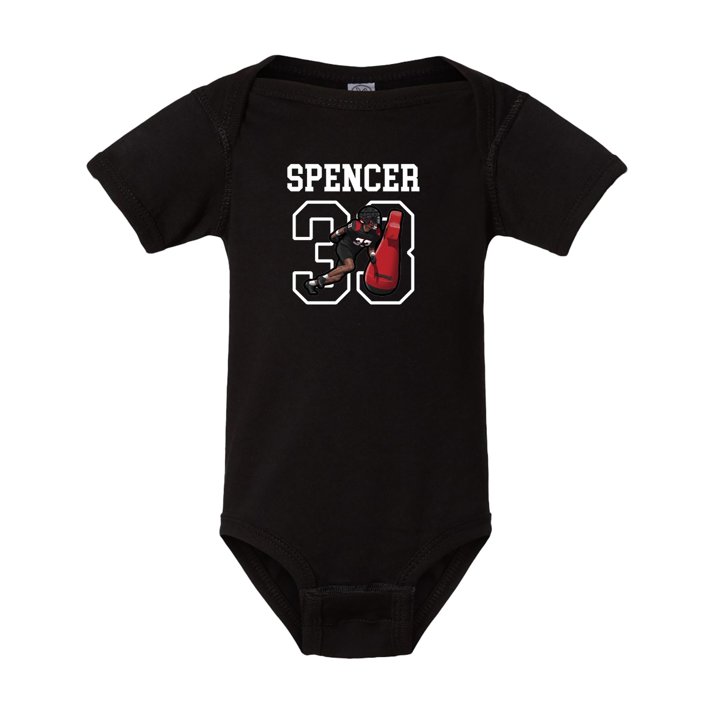 Baby Onesie — Shirsey in Black