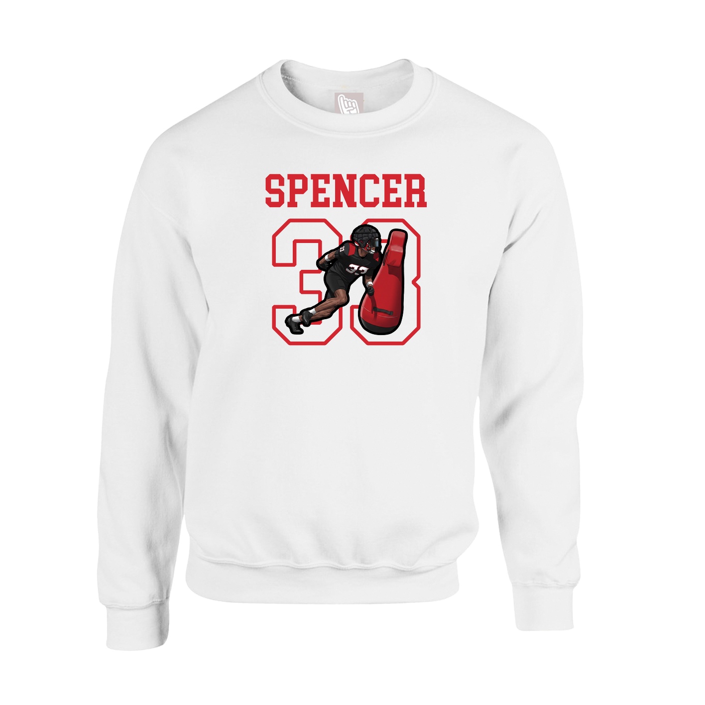 Fleece Crew — Shirsey in White
