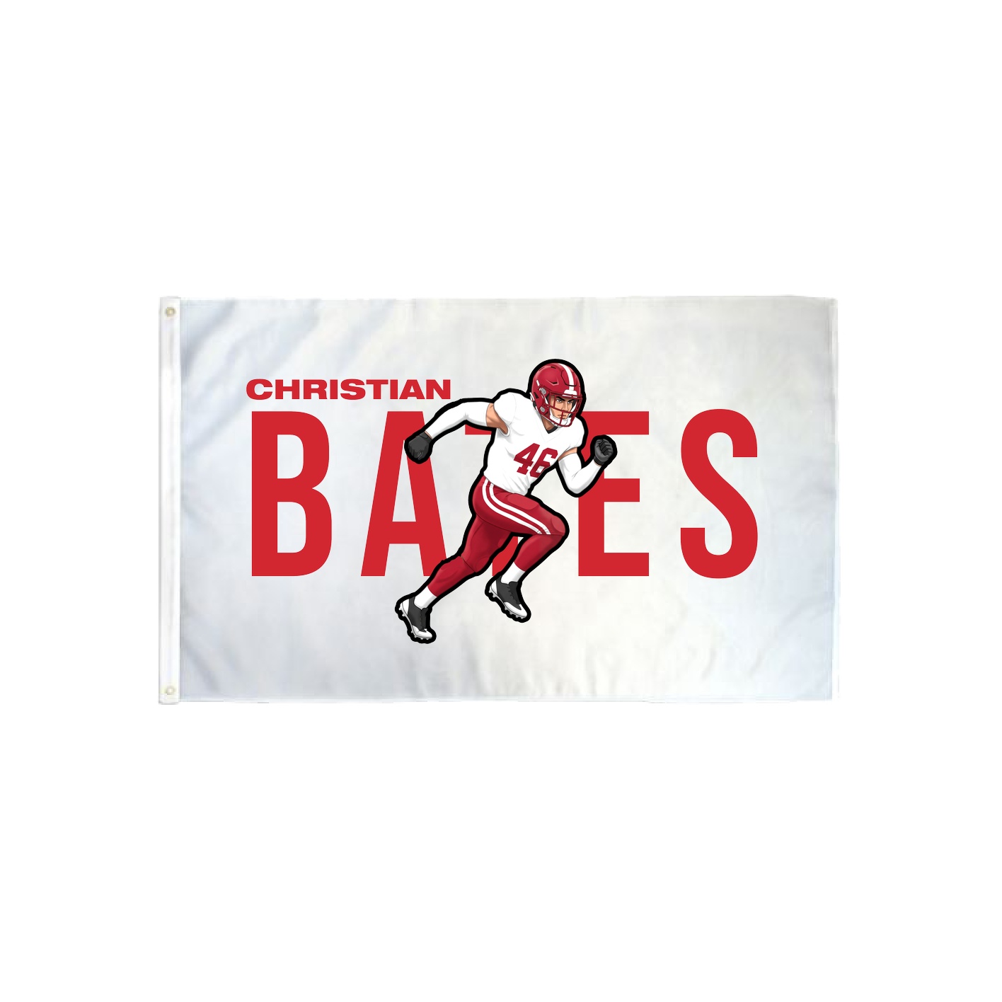 3x5 Flag — Player Name in Classic