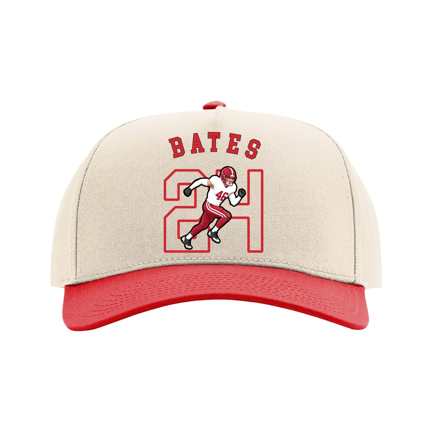 Full Fabric Five-Panel Champ Cap