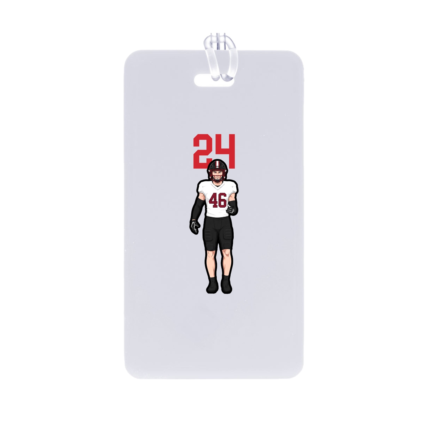 Bag Tag — Number Top in Classic