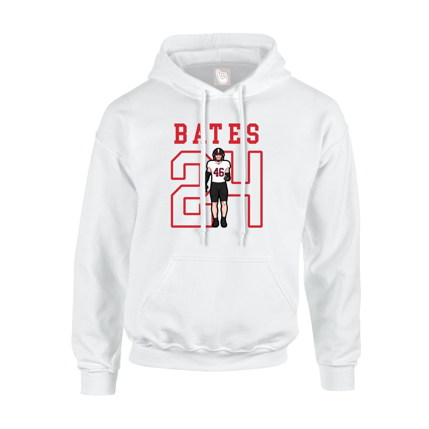 Youth Hoodie — Shirsey in White