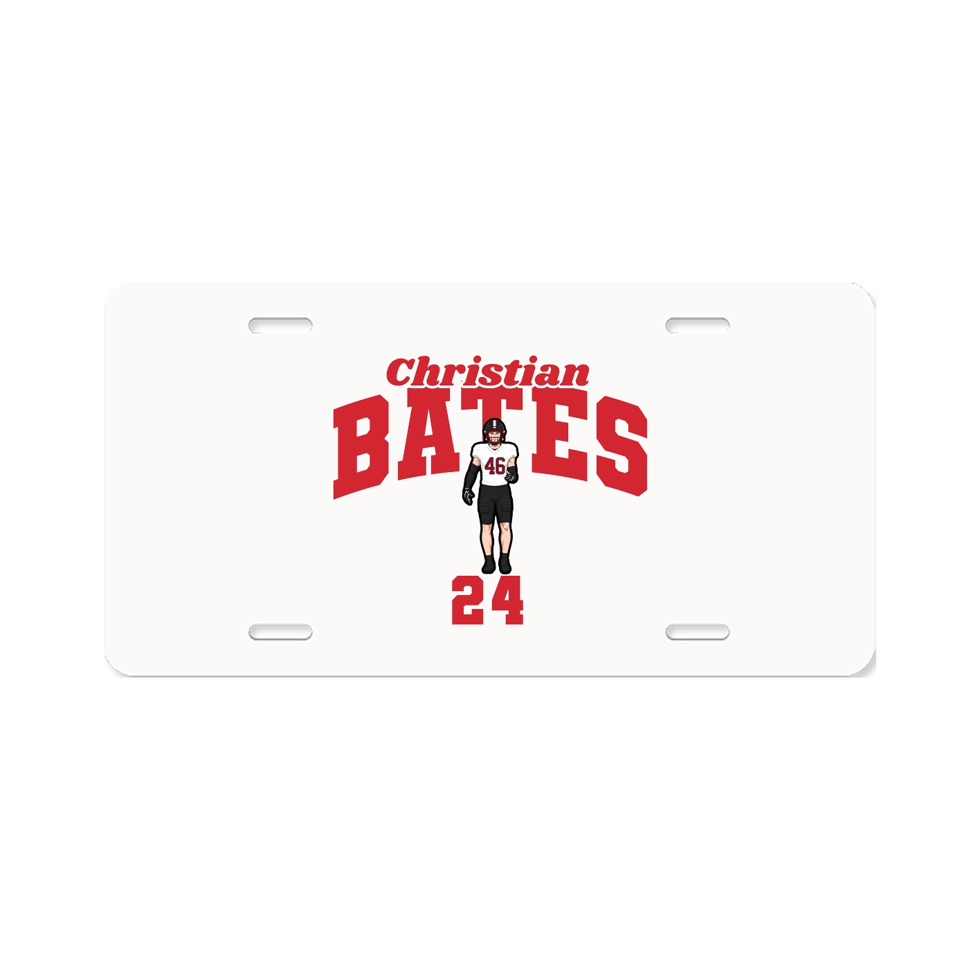 License Plate — Signature Arch in Classic
