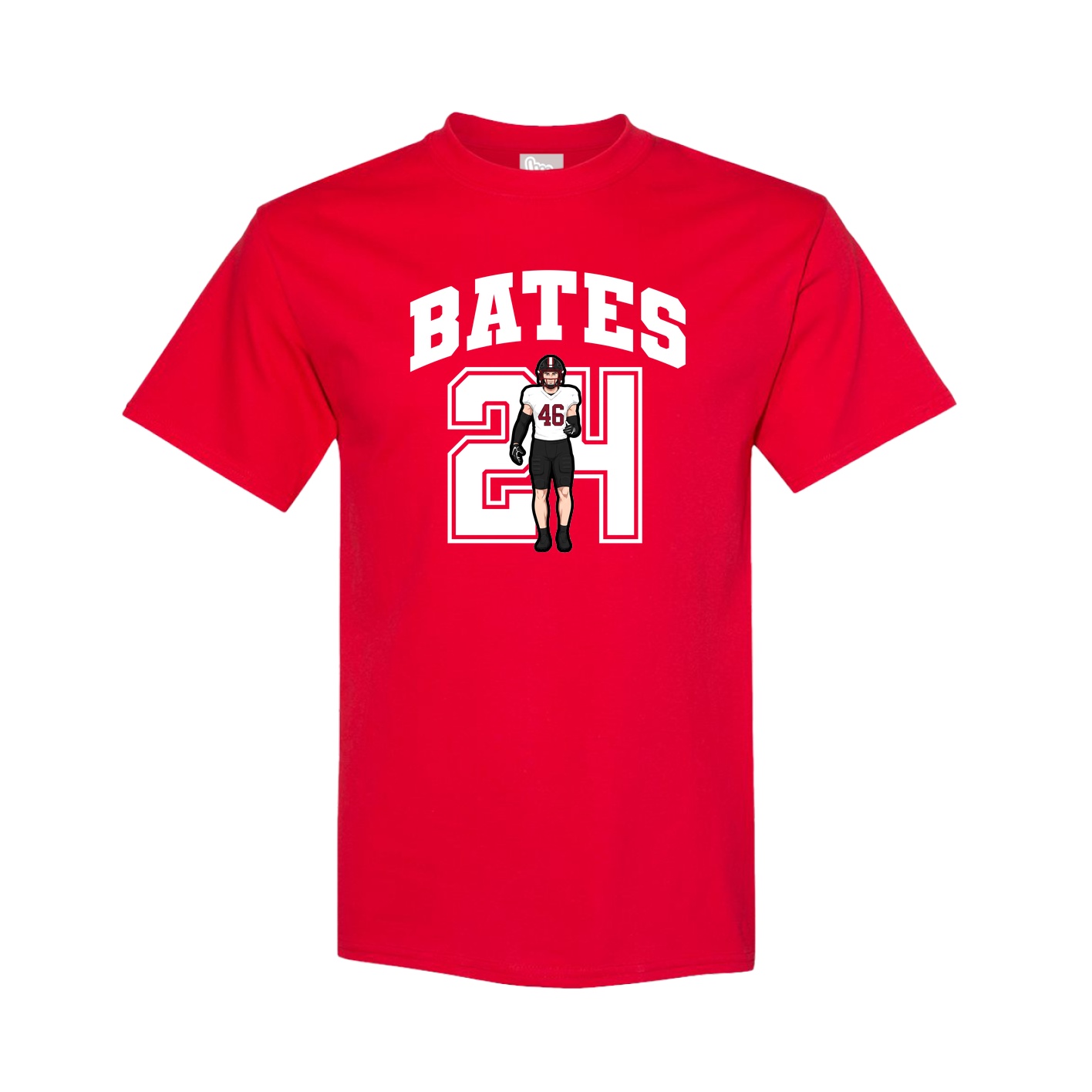 Tee — Number in Red
