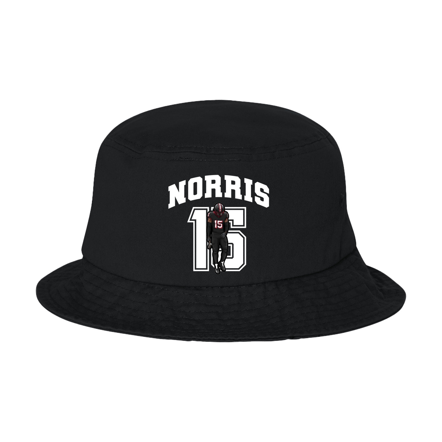Bucket Cap — Number in Black