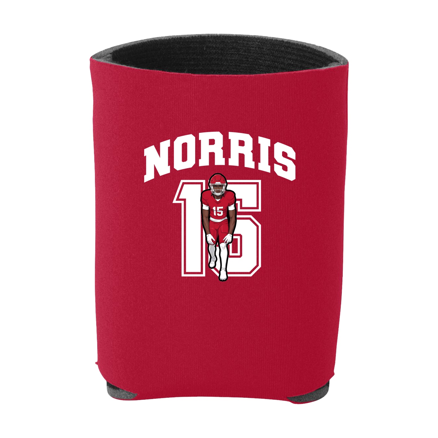 Can Holder — Number in Red