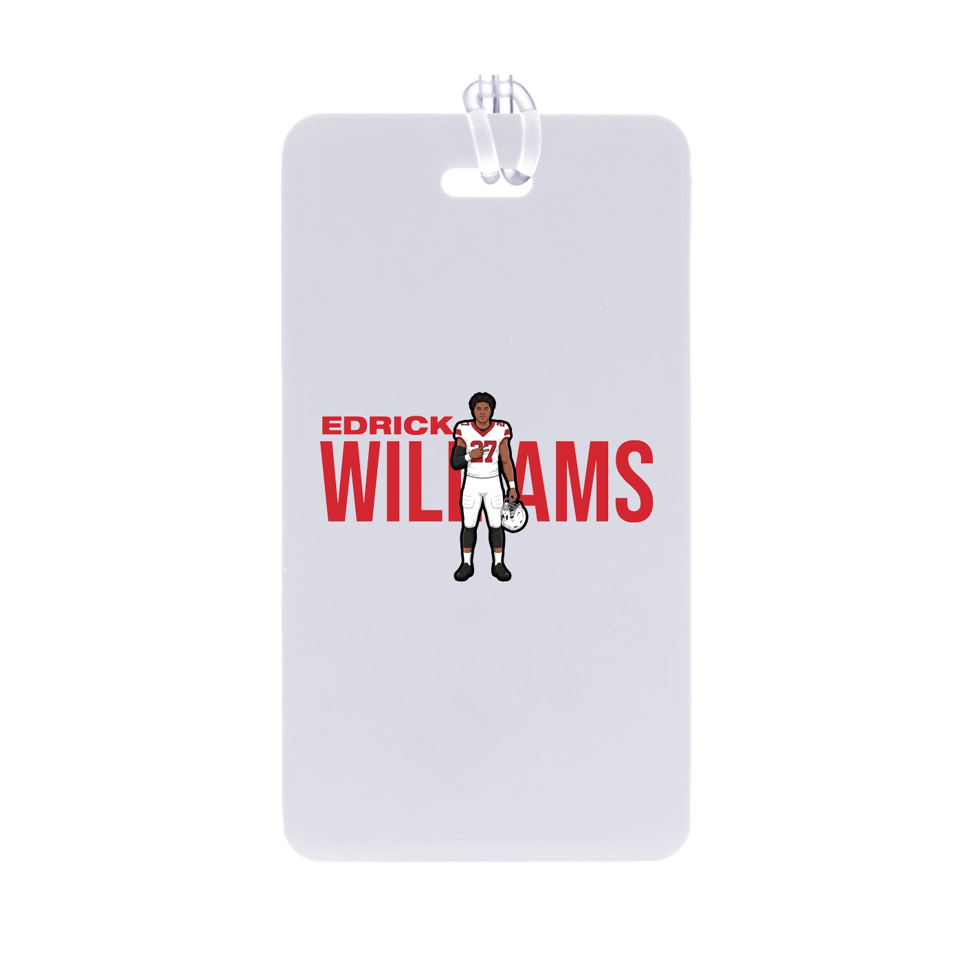 Bag Tag — Player Name in Classic