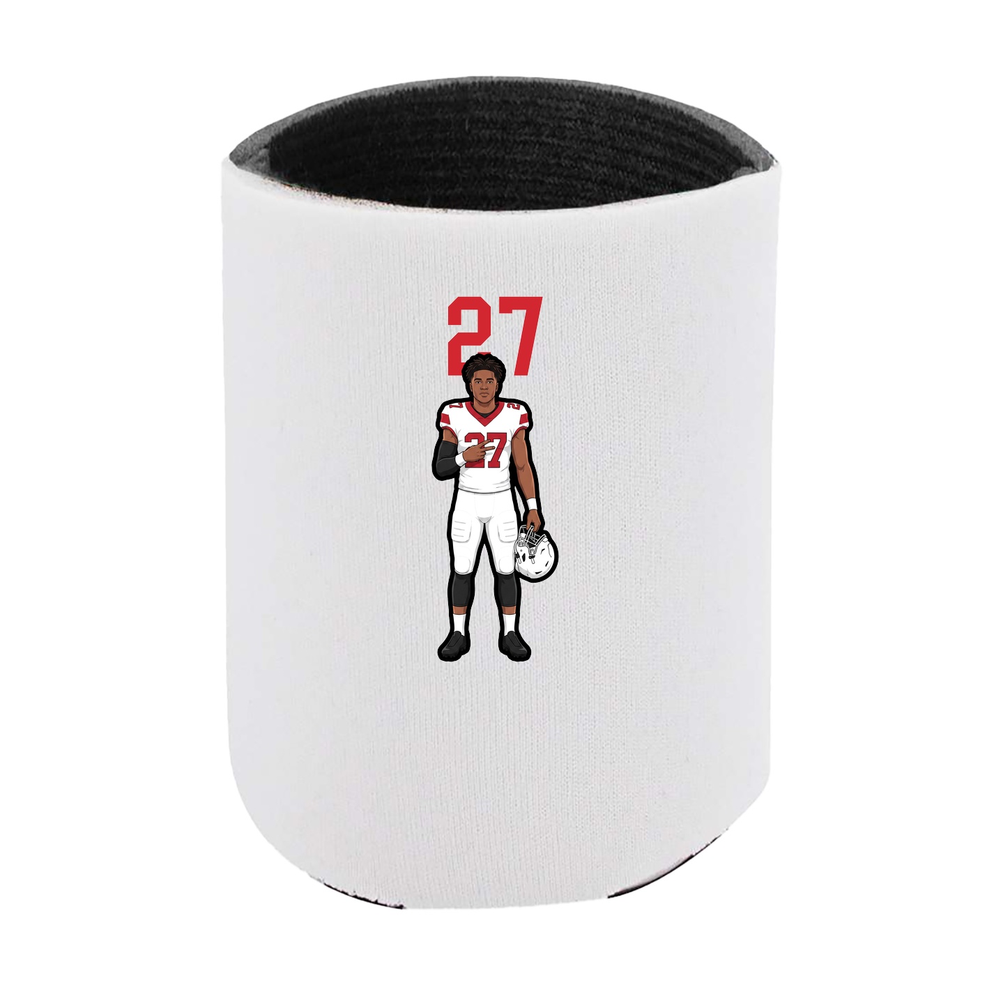 Can Holder — Number Top in White