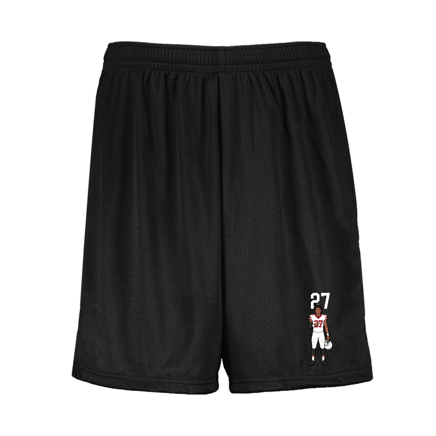 Shorts — Number Top in Black