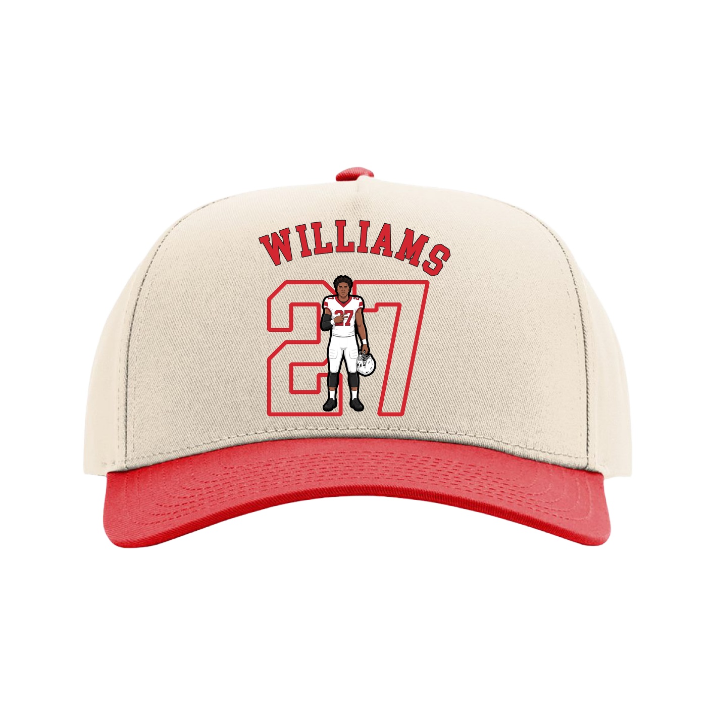 Full Fabric Five-Panel Champ Cap
