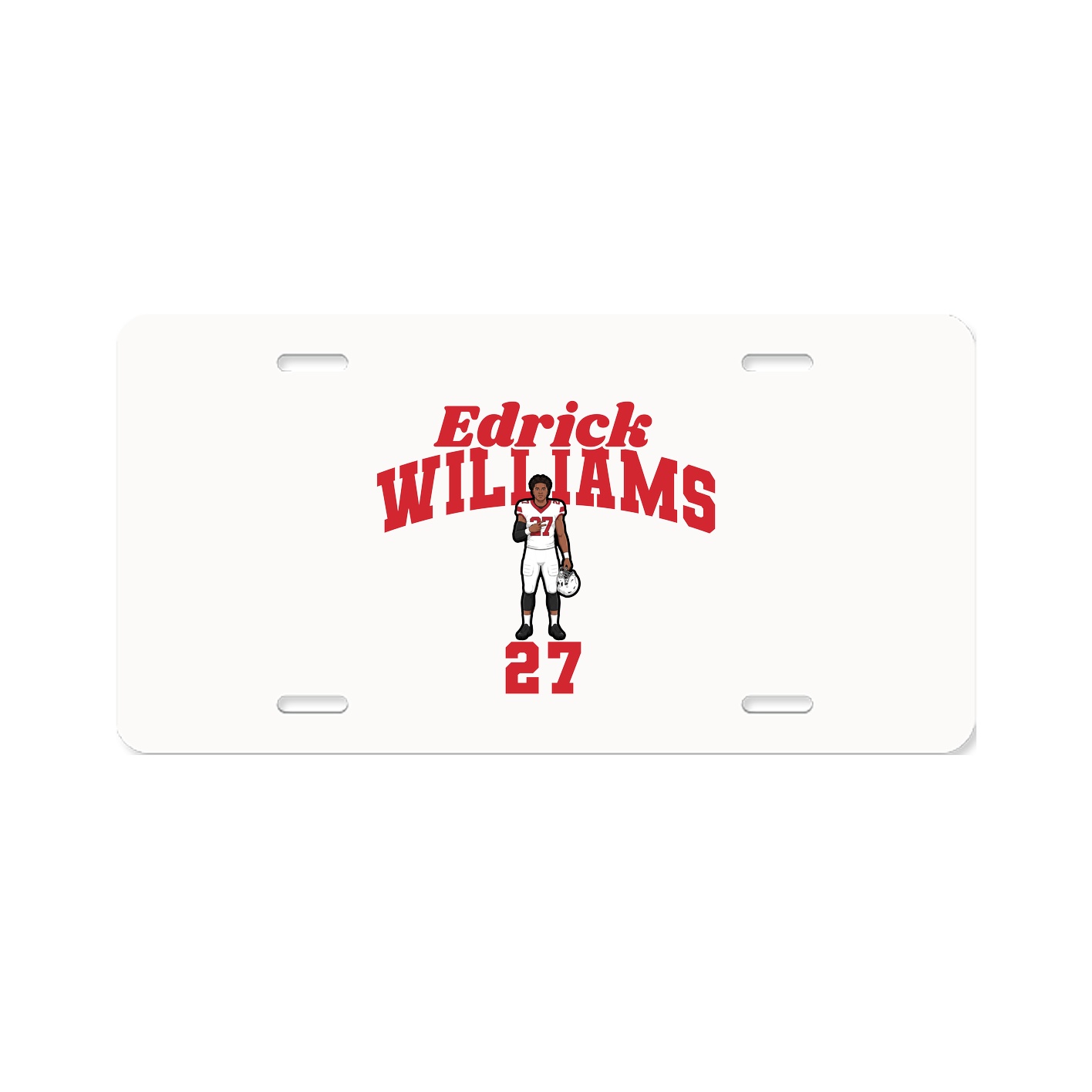 License Plate — Signature Arch in Classic
