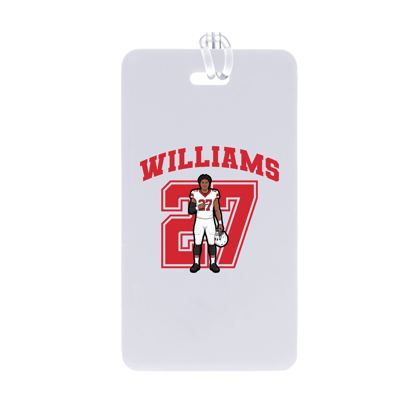 Bag Tag — Number in Classic