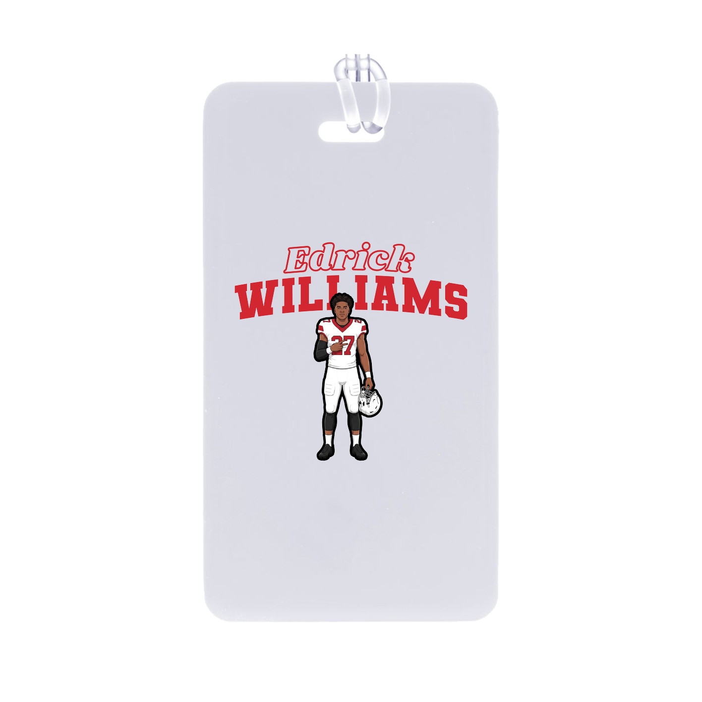 Bag Tag — Name Arch in Classic