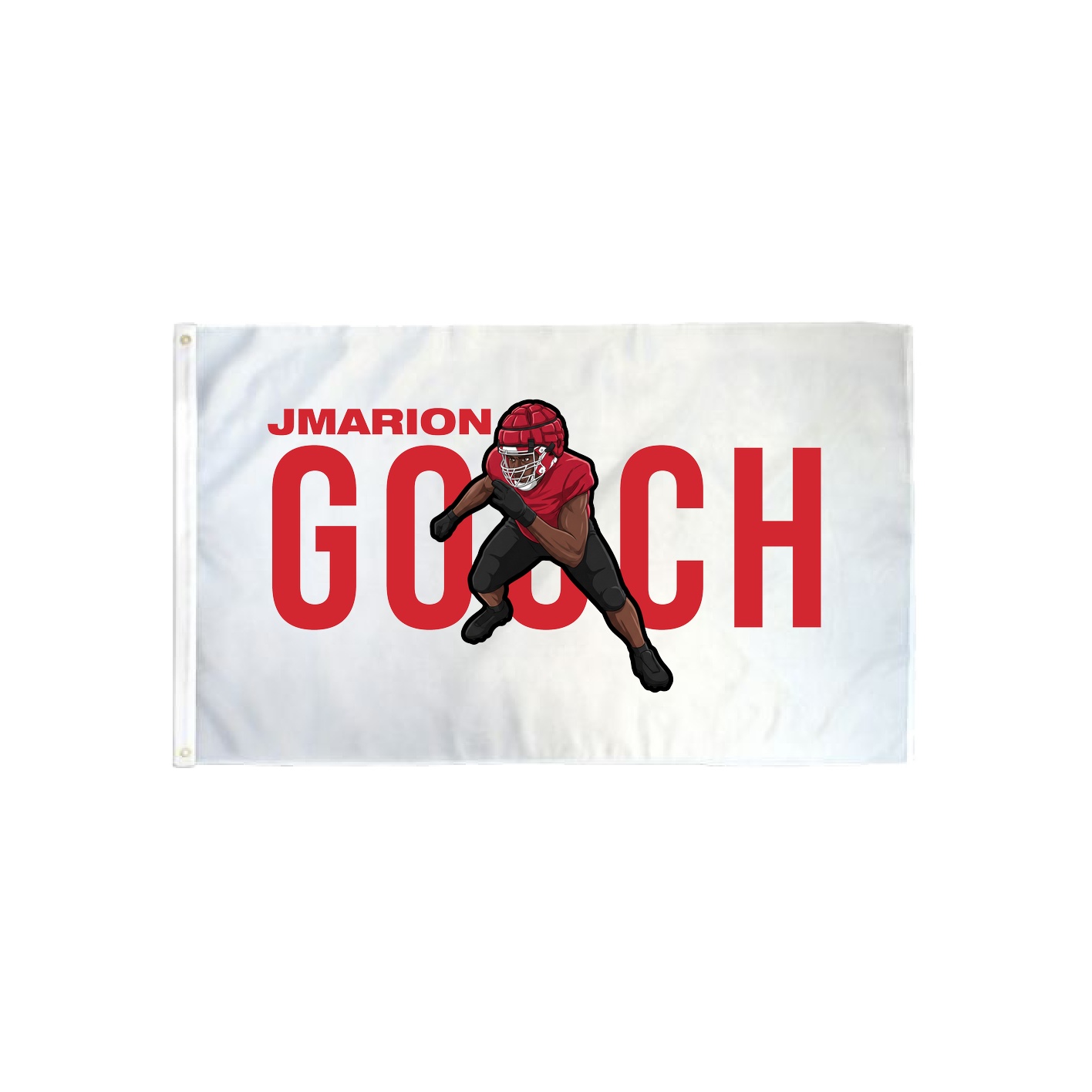 3x5 Flag — Player Name in Classic