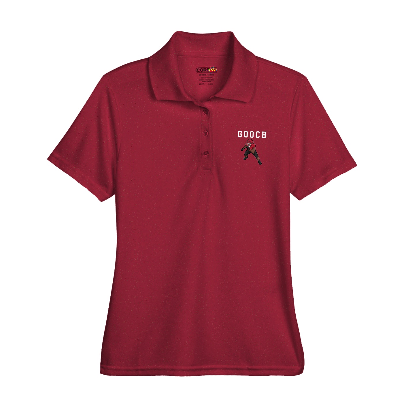 Womens Performance Polo — Shirsey in Red