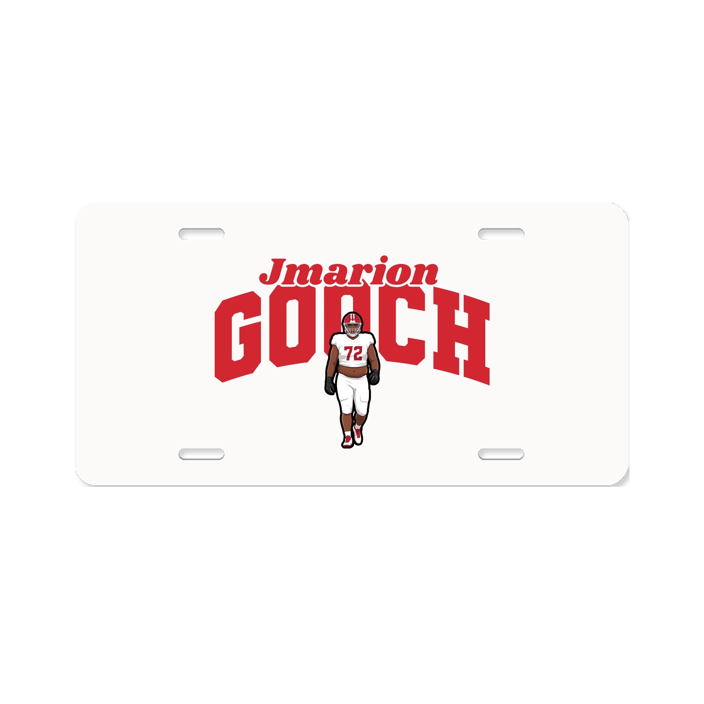 License Plate — Signature Arch in Classic