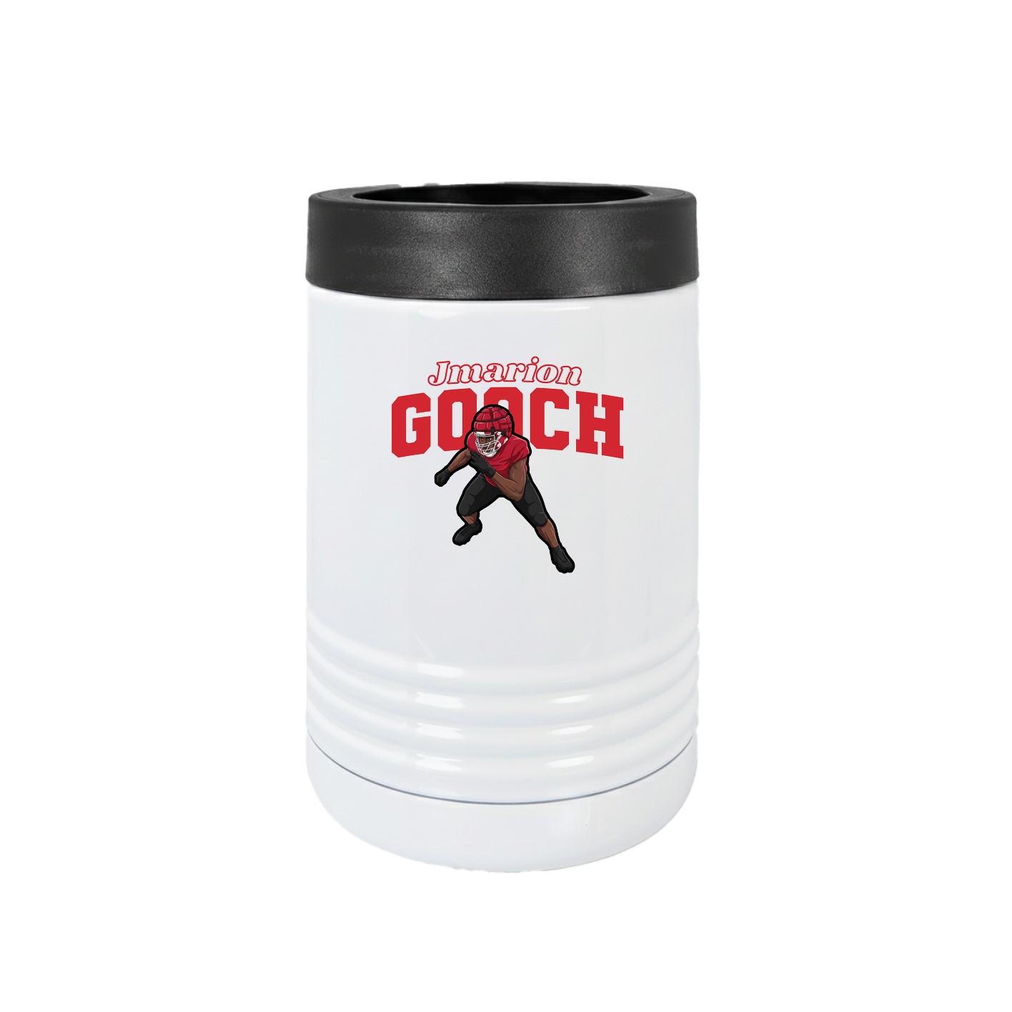 Beverage Holder — Name Arch in White