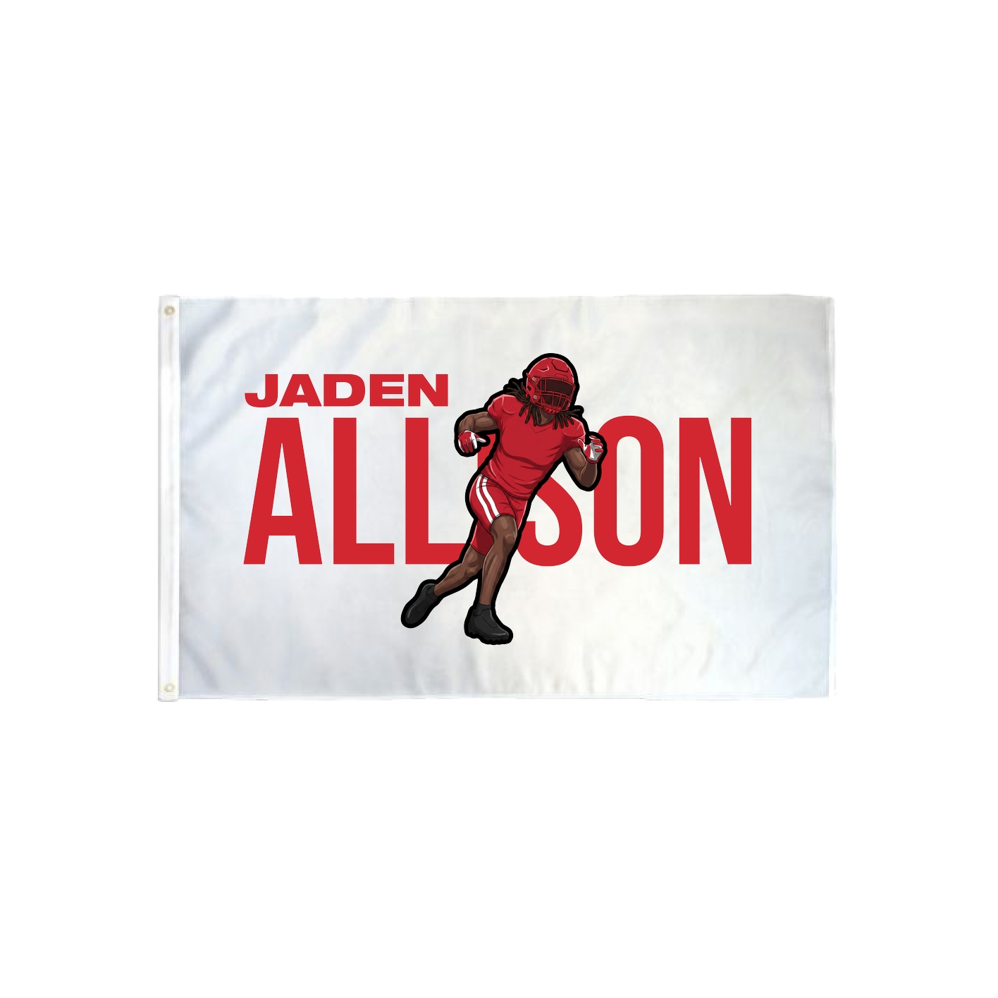 3x5 Flag — Player Name in Classic