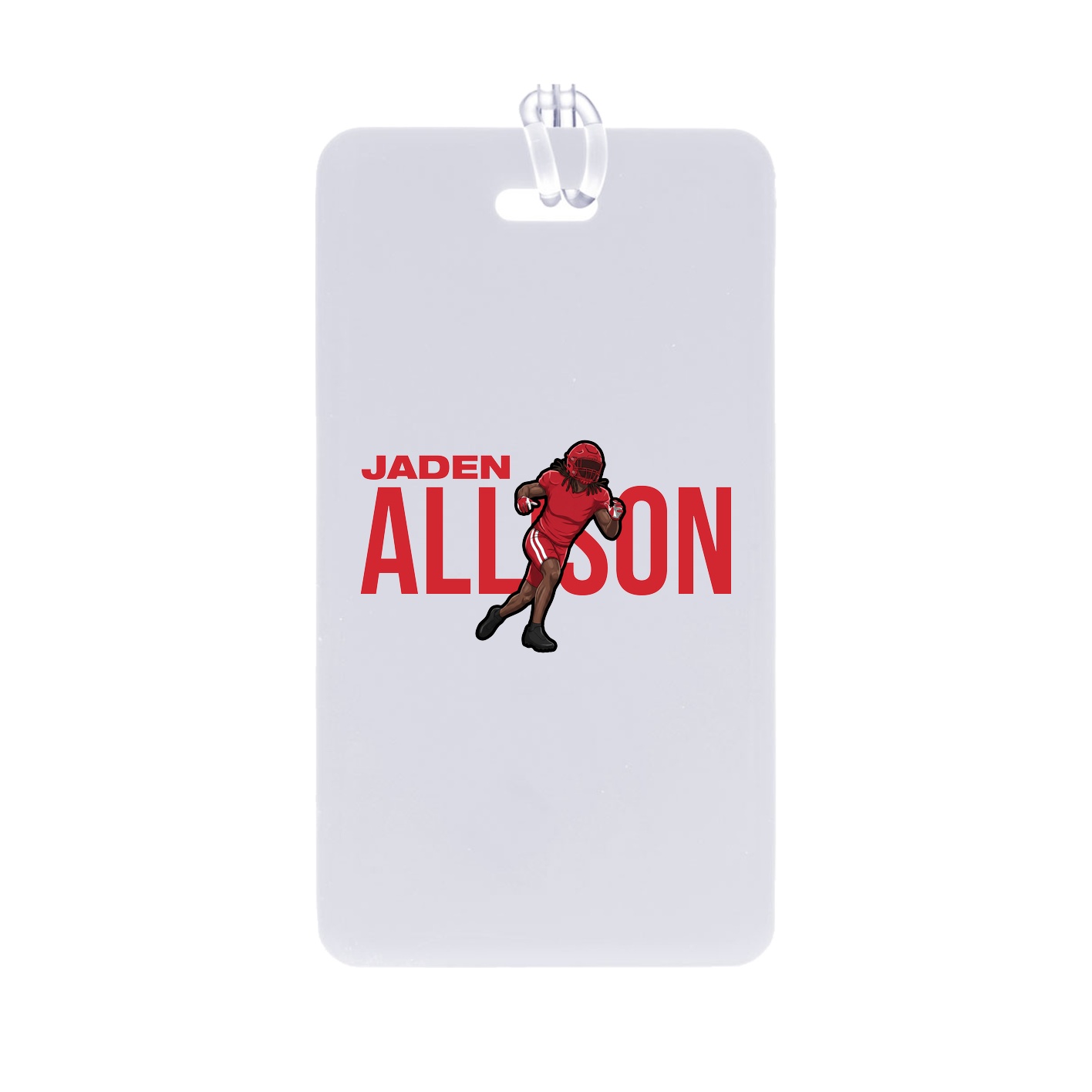 Bag Tag — Player Name in Classic