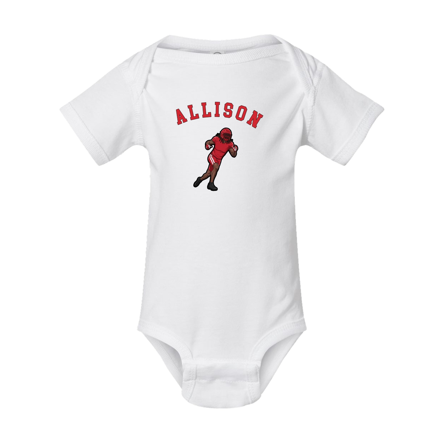 Baby Onesie — Shirsey Arch in White