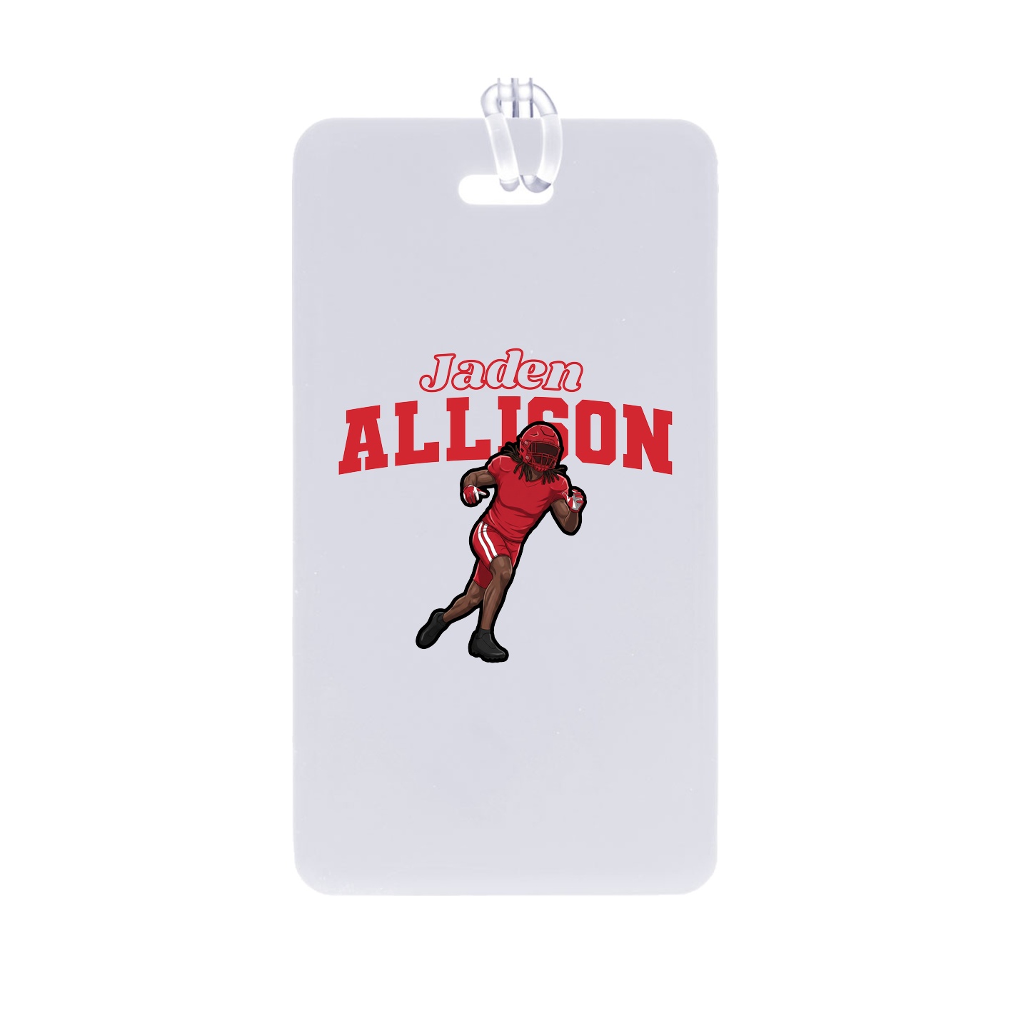 Bag Tag — Name Arch in Classic