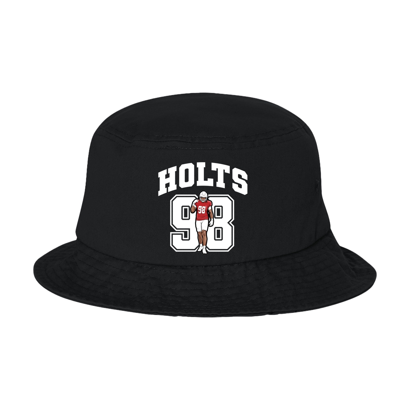 Bucket Cap — Number in Black