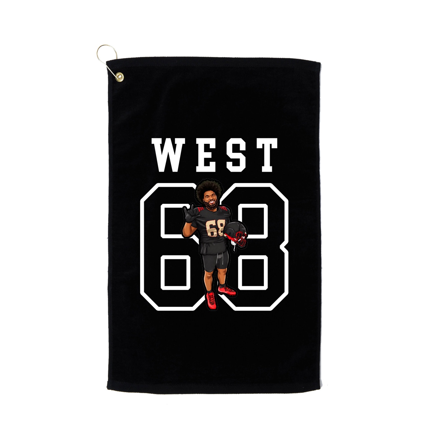Golf Towel — Shirsey in Black