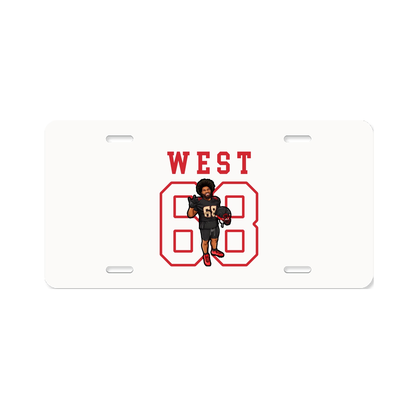 License Plate — Shirsey in Classic