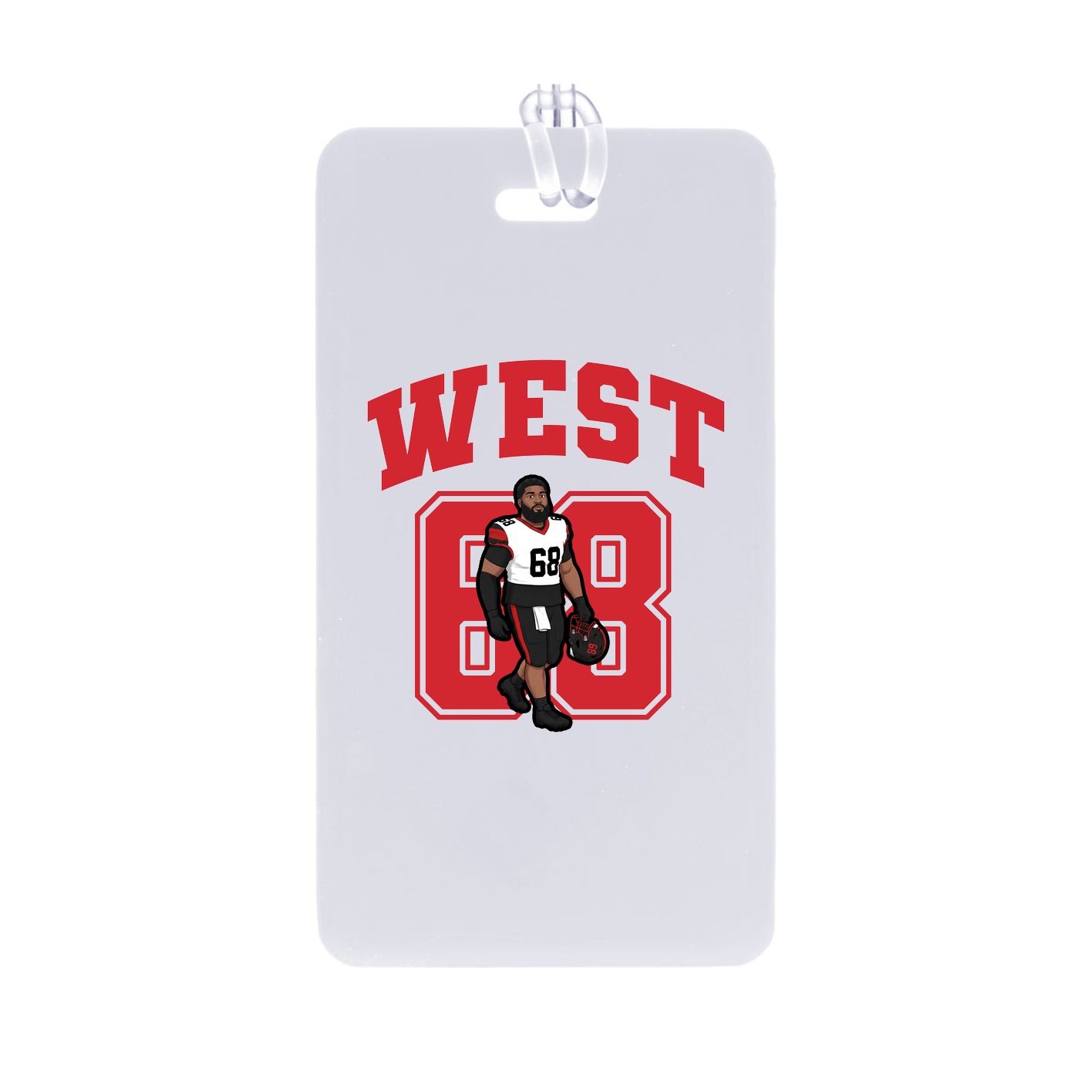 Bag Tag — Number in Classic