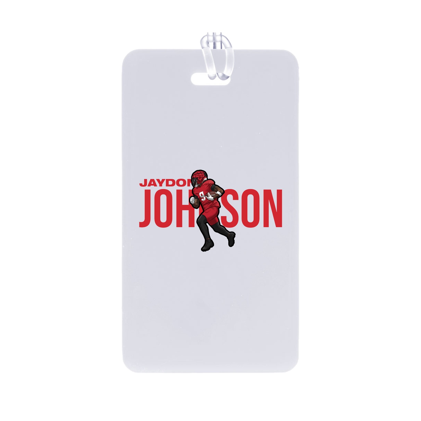 Bag Tag — Player Name in Classic