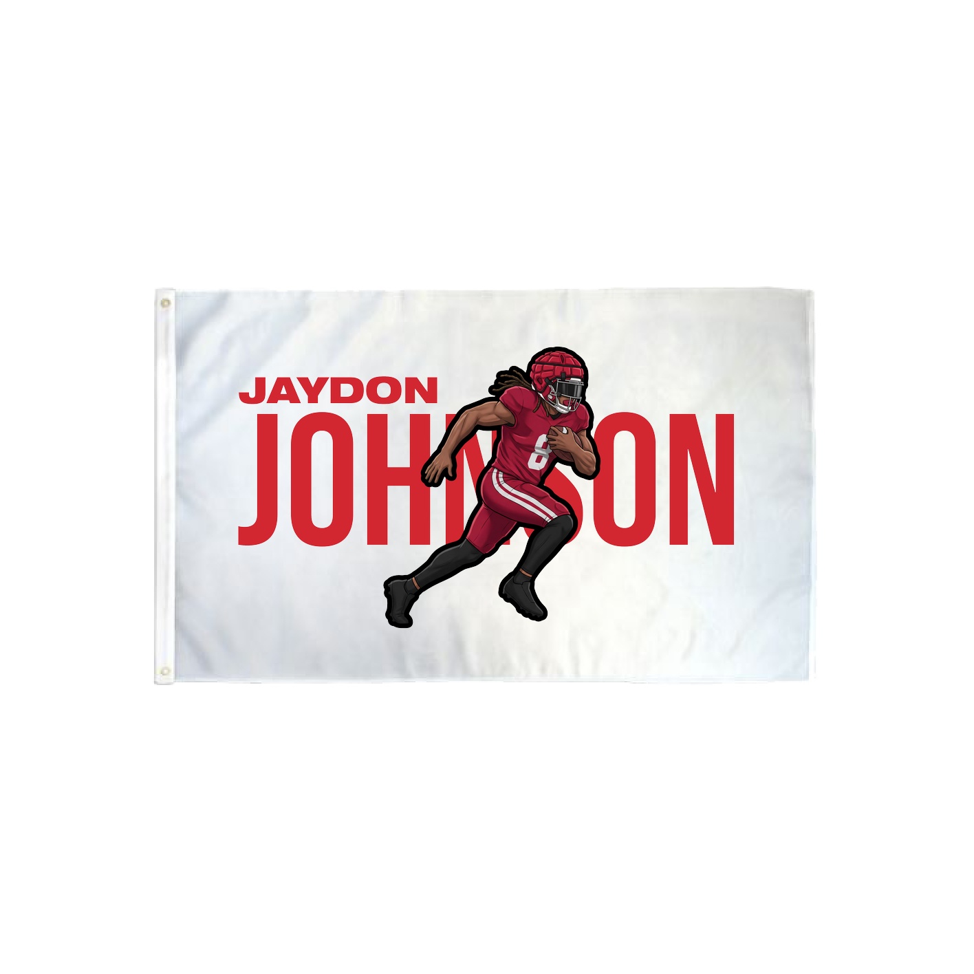3x5 Flag — Player Name in Classic