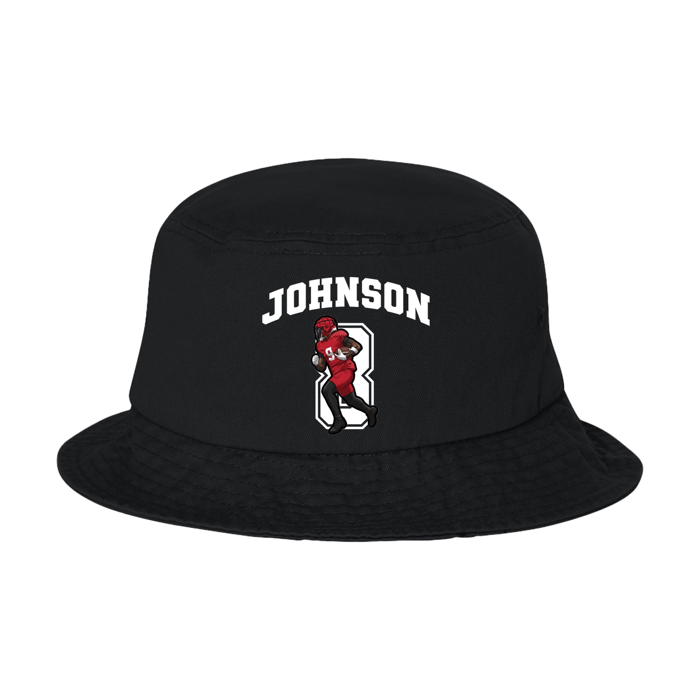 Bucket Cap — Number in Black