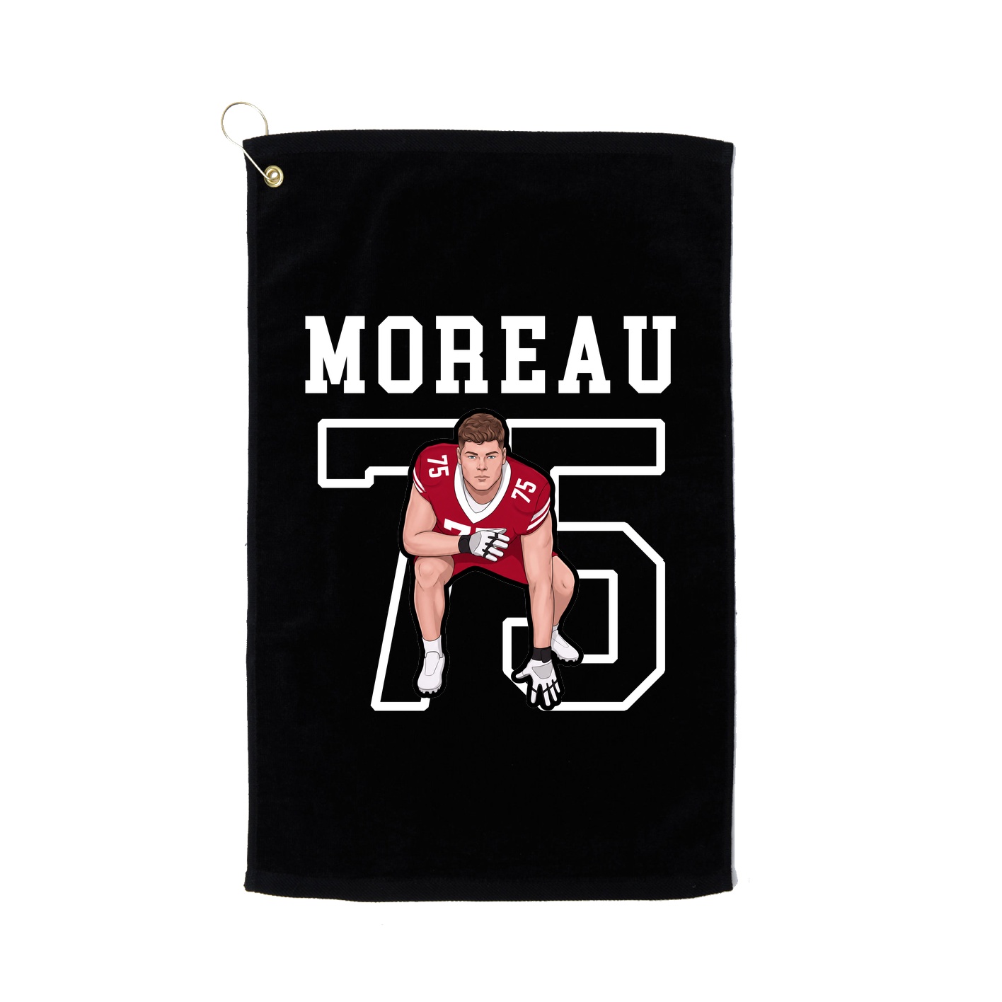 Golf Towel — Shirsey in Black