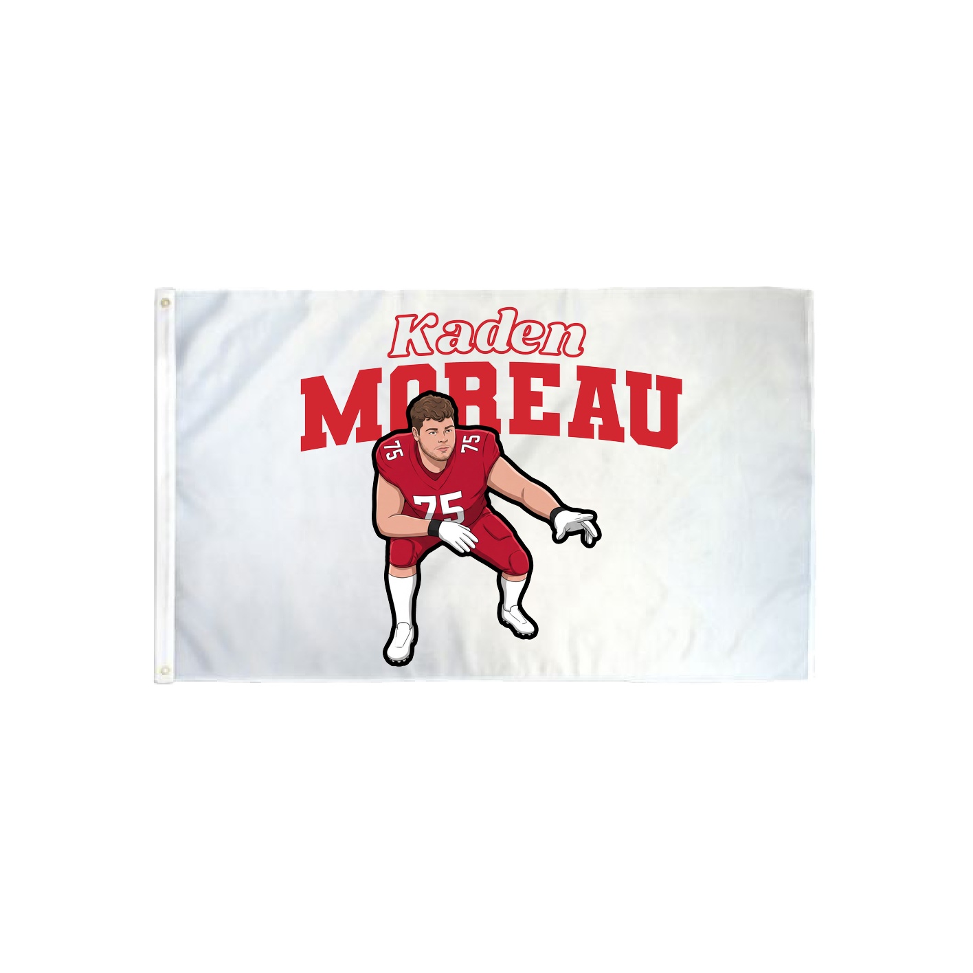 3x5 Flag — Name Arch in Classic