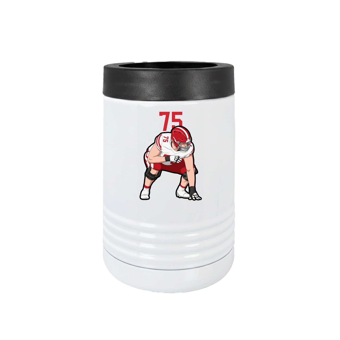 Beverage Holder — Number Top in White