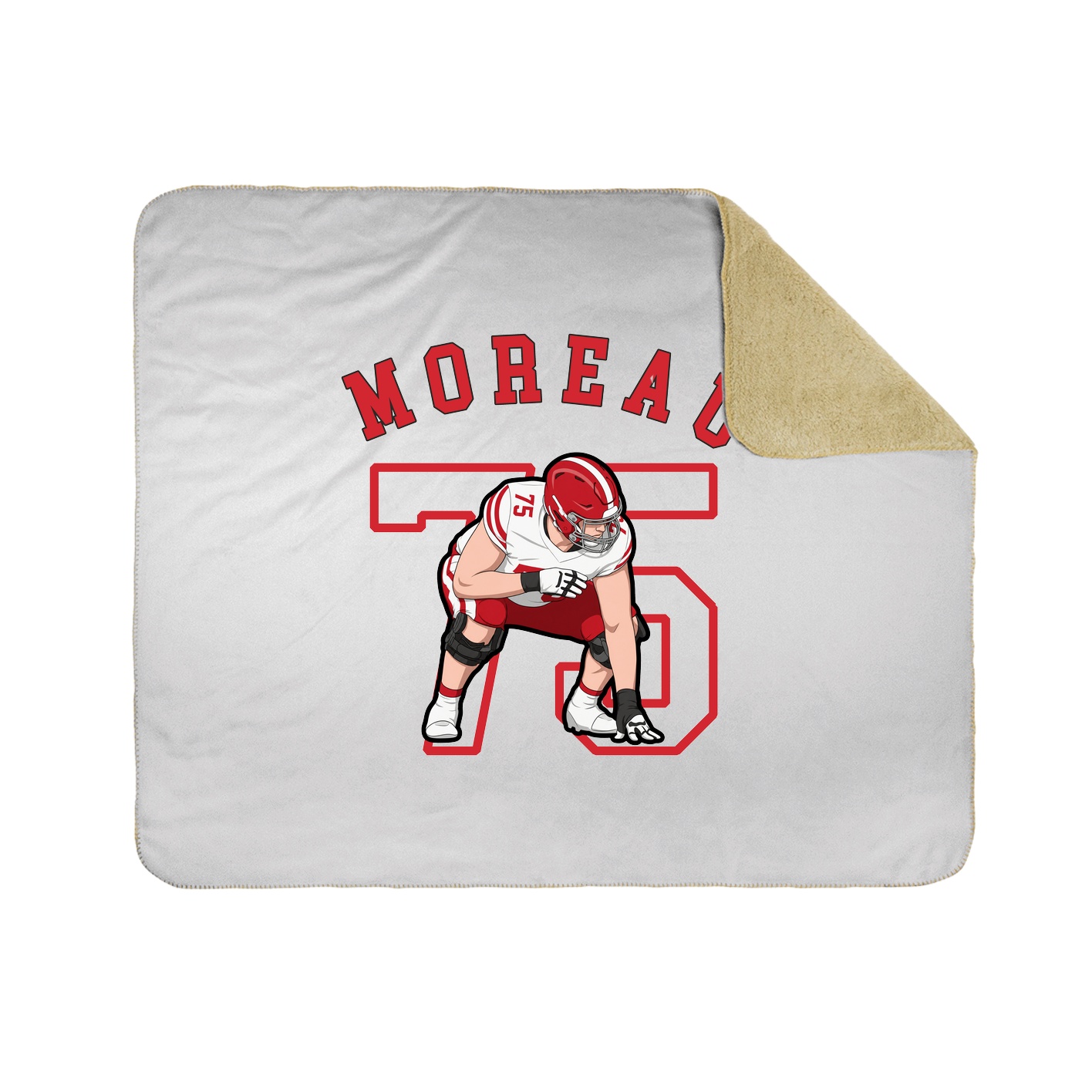 Throw Blanket — Shirsey Arch in White