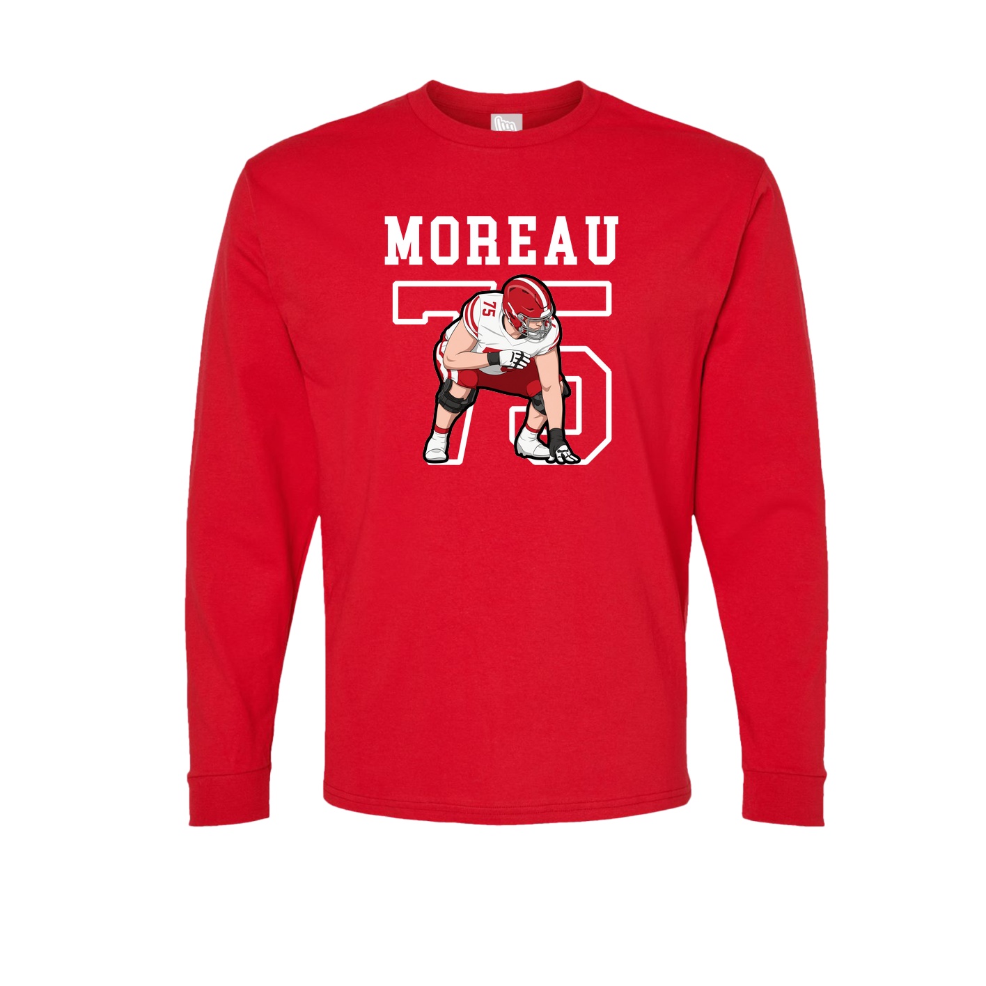 Long Sleeve Tee — Shirsey in Red