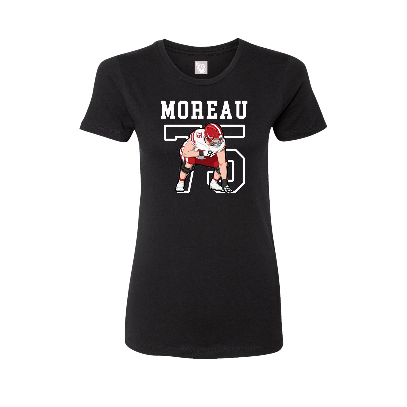 Fitted Women's Tee — Shirsey in Black