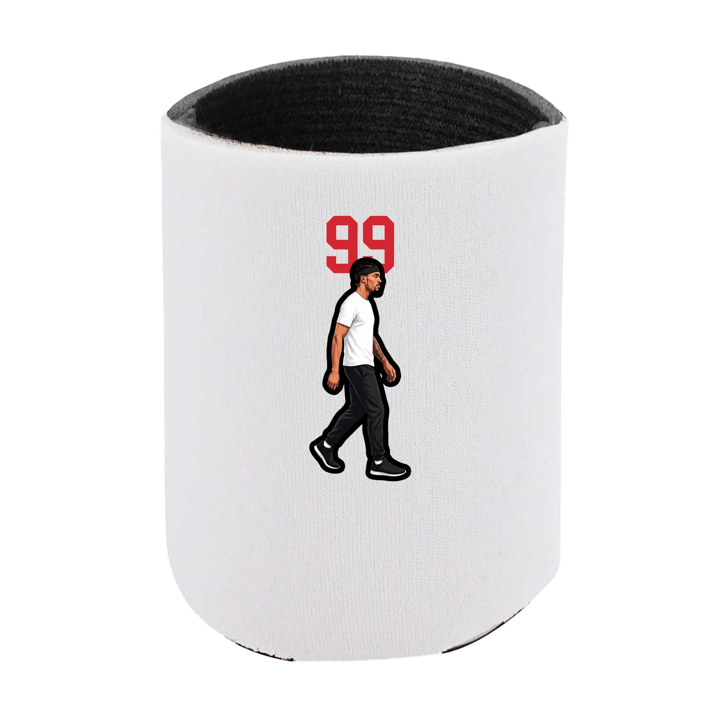 Can Holder — Number Top in White