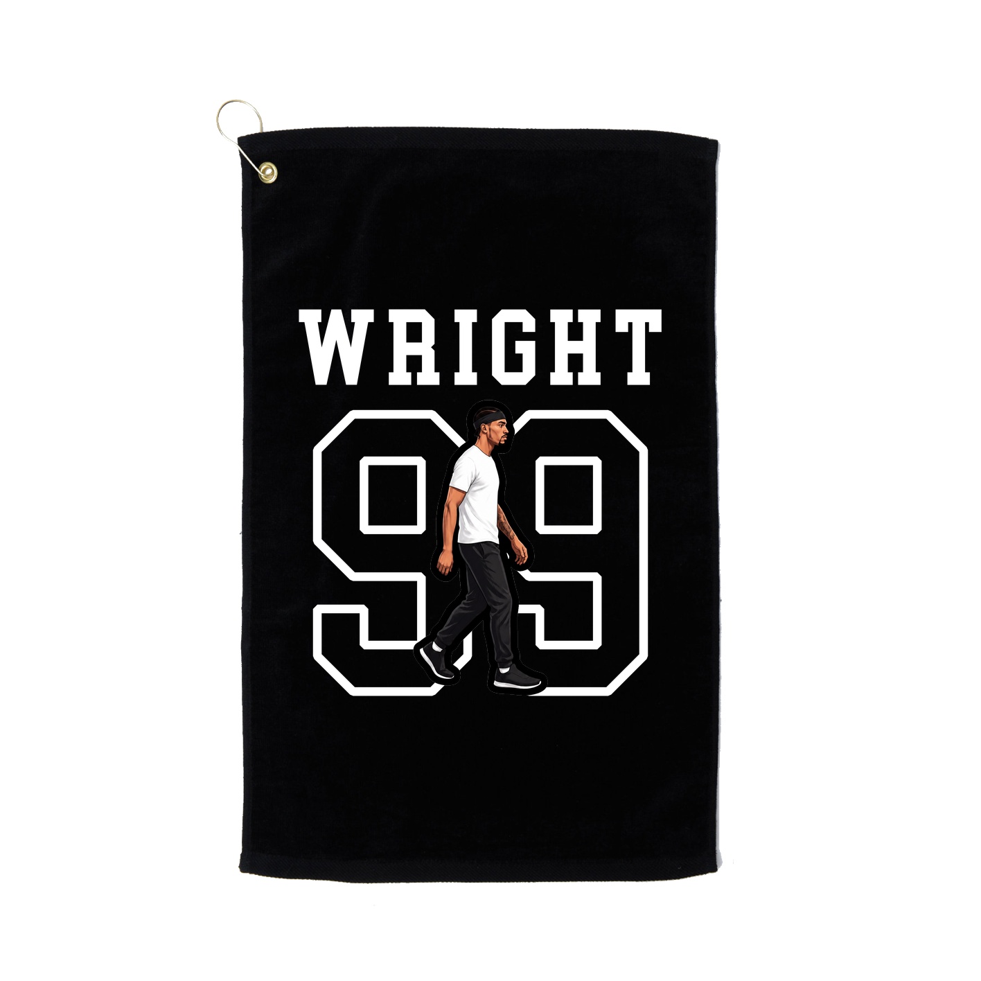 Golf Towel — Shirsey in Black