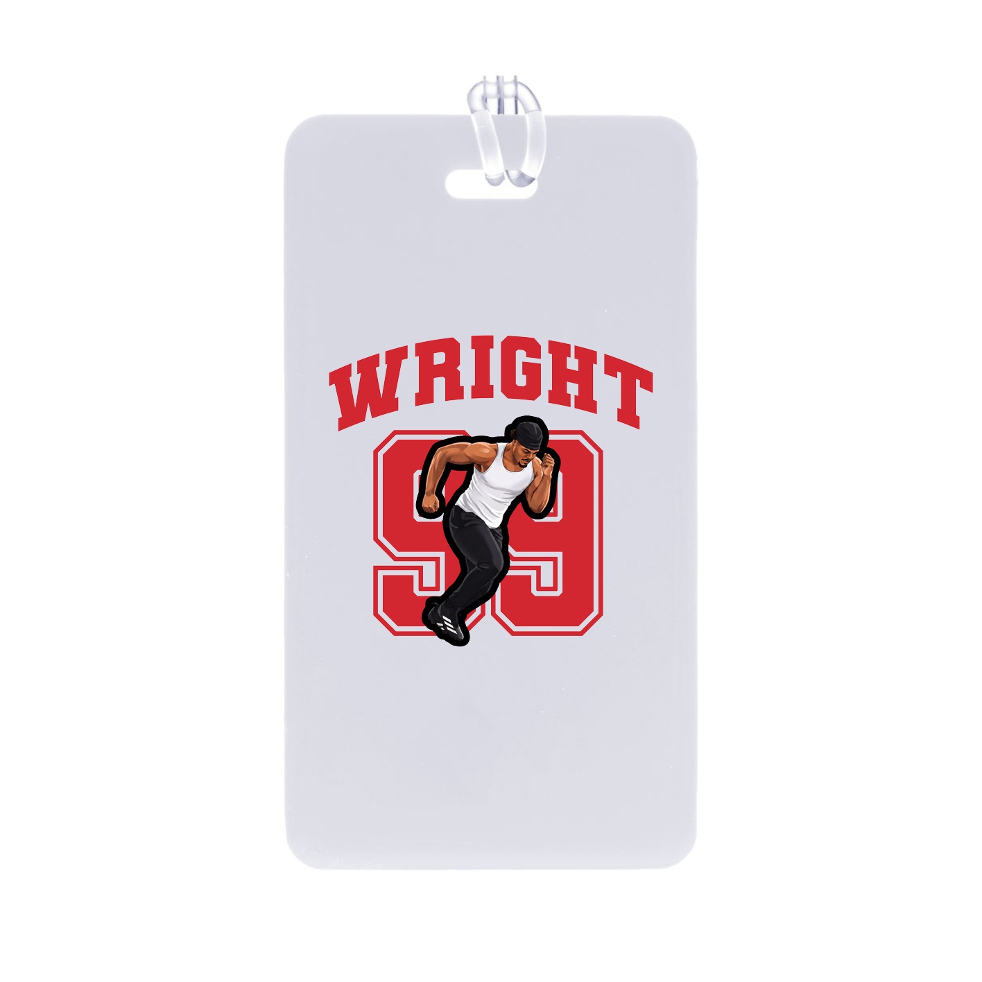 Bag Tag — Number in Classic